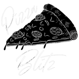 Pizza Blitz logo.